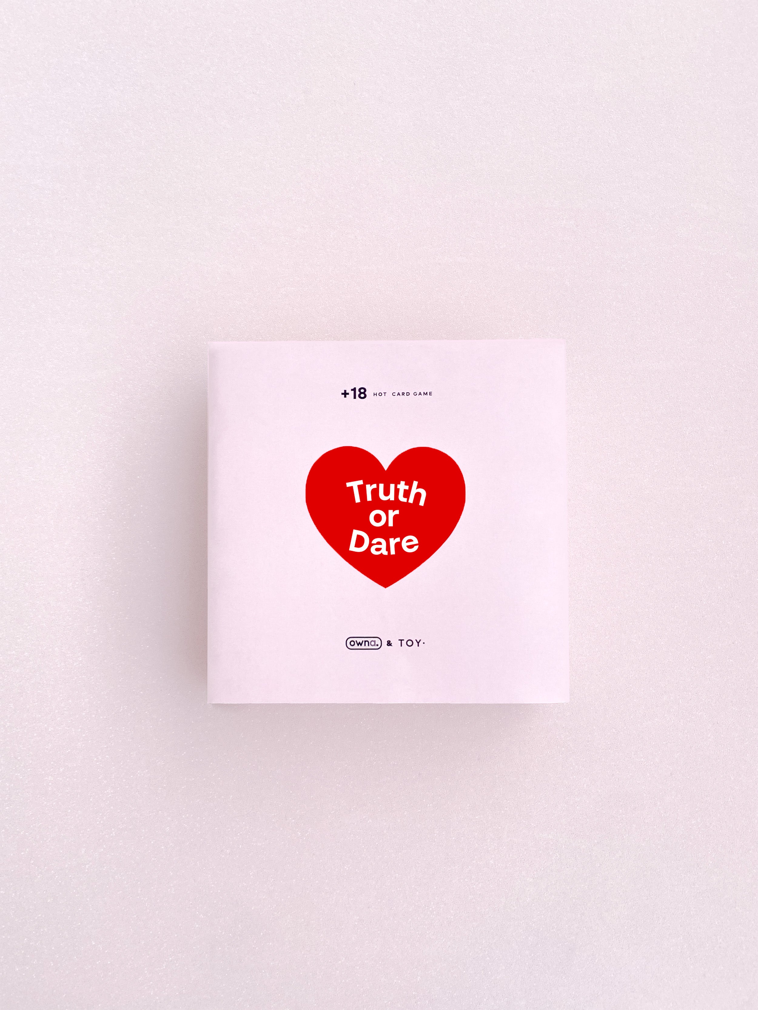 TRUTH OR DARE PLAYING CARDS (OWNA x TOY) - PREVENTA
