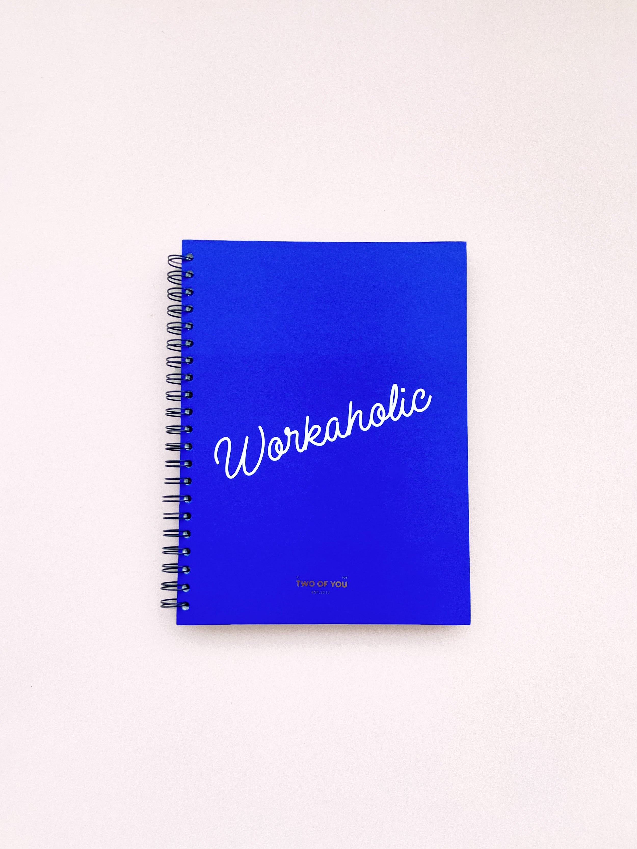 NOTEBOOK WORKAHOLIC CUADRICULADO